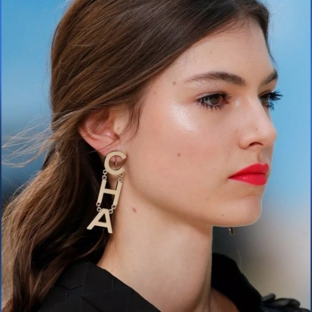 Gold Statement Earrings